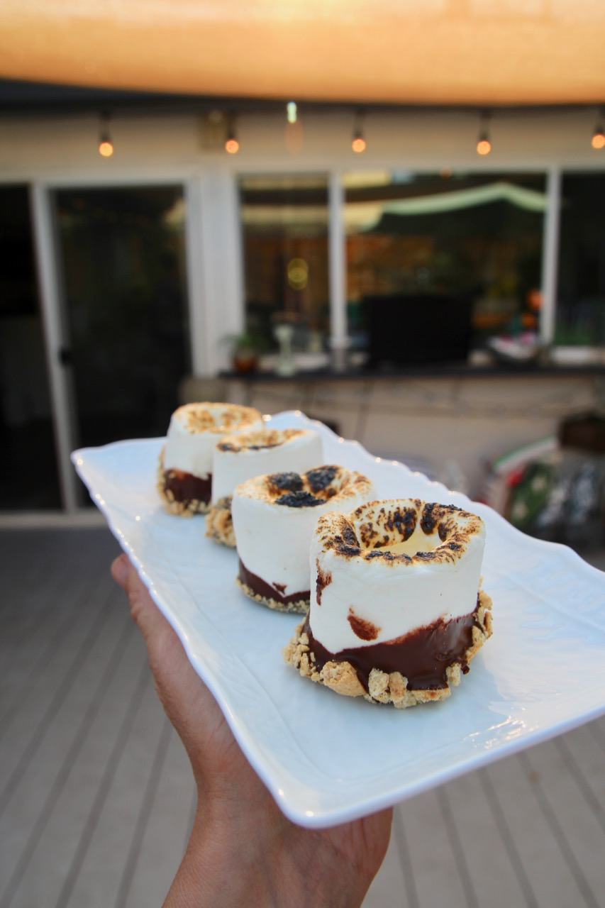 how to make s'mores shots