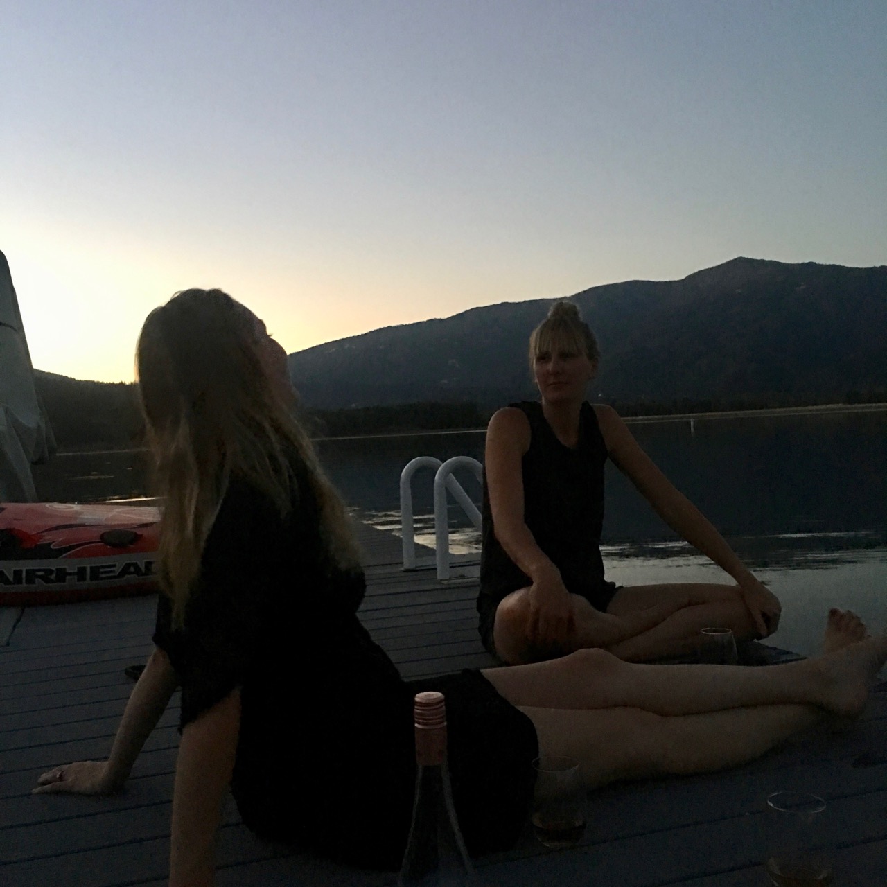 Camping weekend in Lake Pillsbury, California