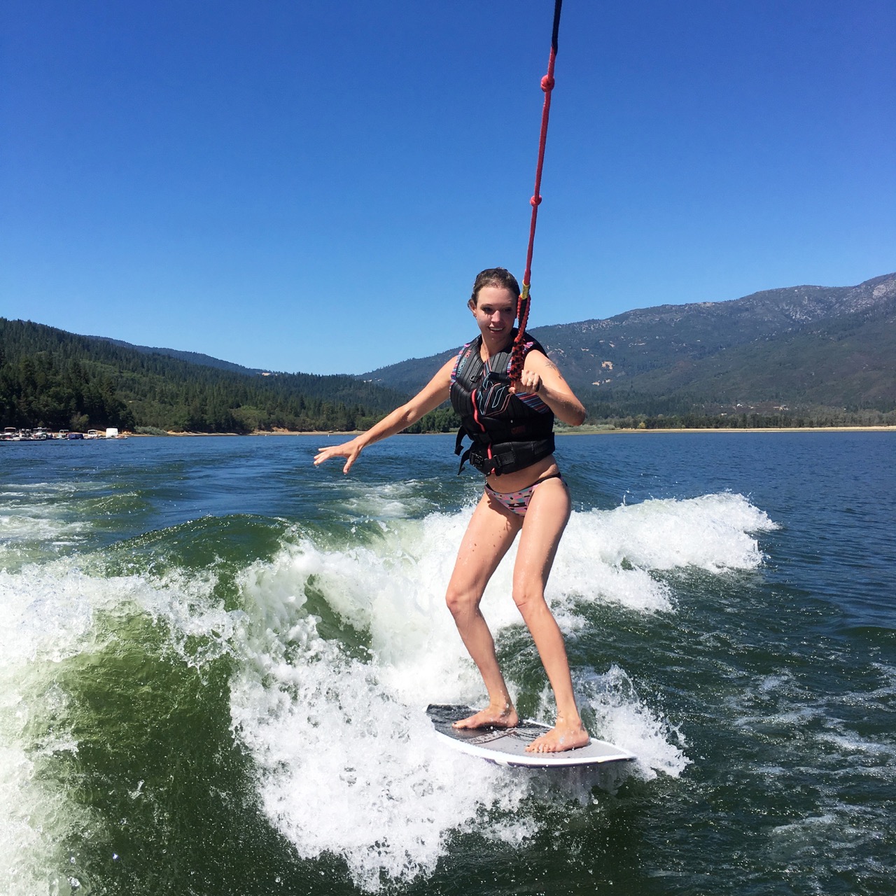 Camping weekend in Lake Pillsbury, California