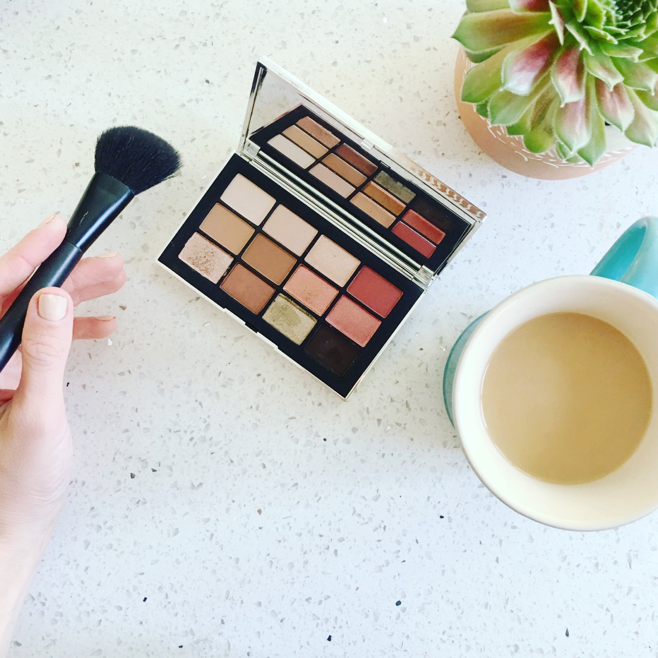 the NARS wanted palette for eyeshadow