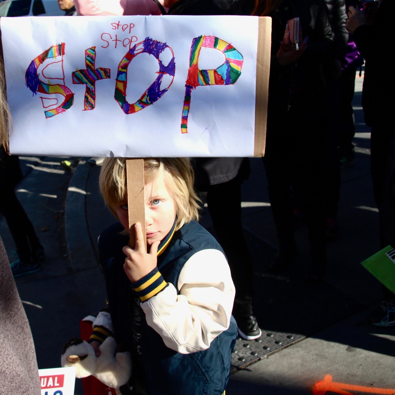 2018 women's march in San Jose California