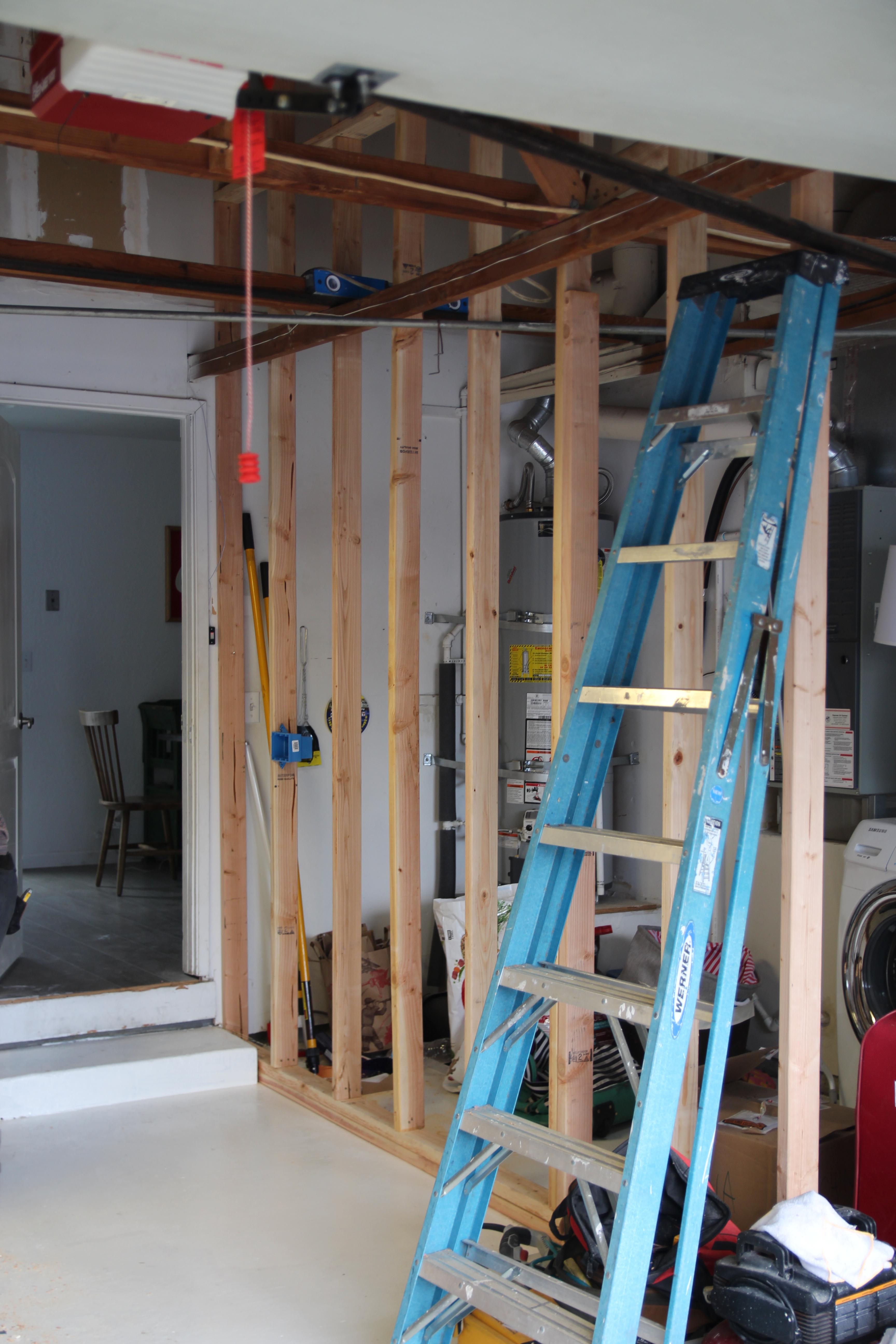 how to transform a garage into a beautiful rec room and studio