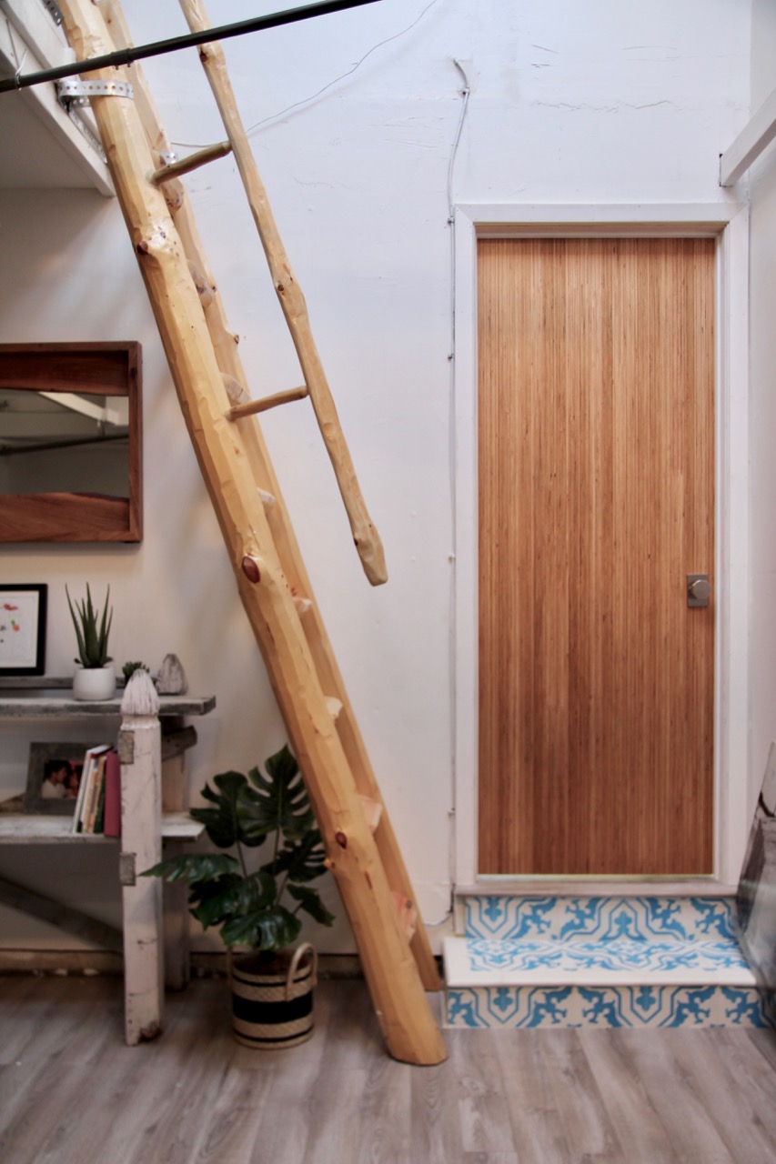 rustica hardware Bryce door and Kim lewis sliding metal door