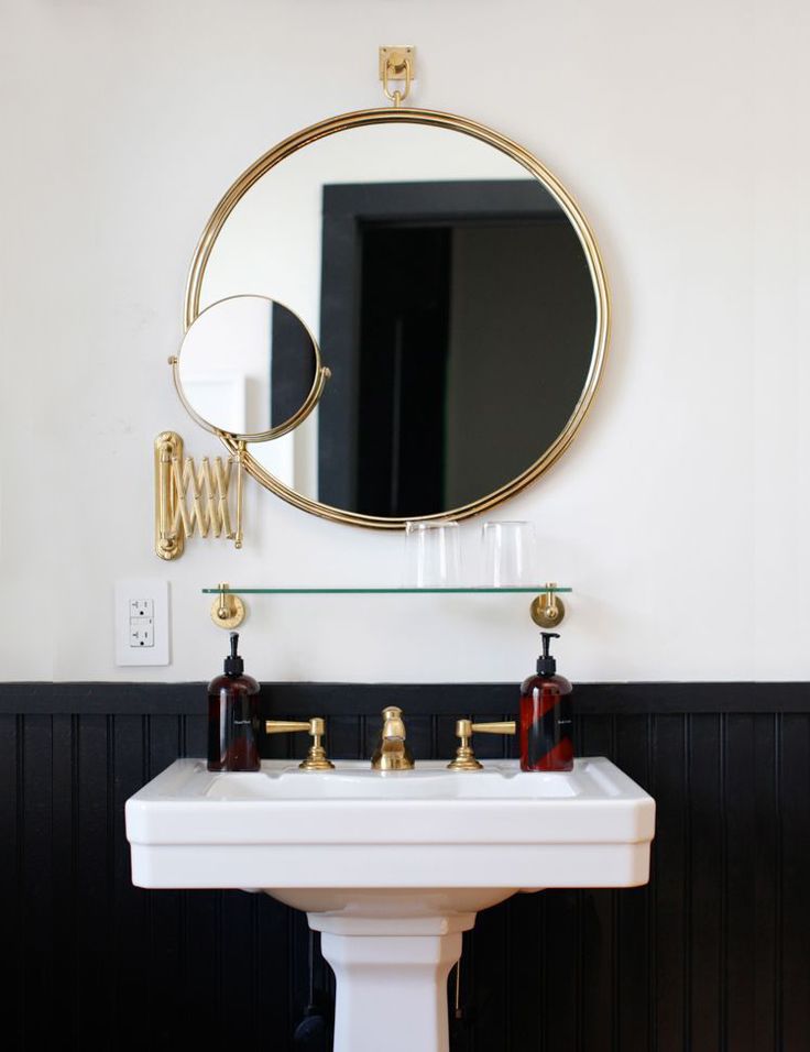 beautiful bathroom mirror ideas from Pinterest