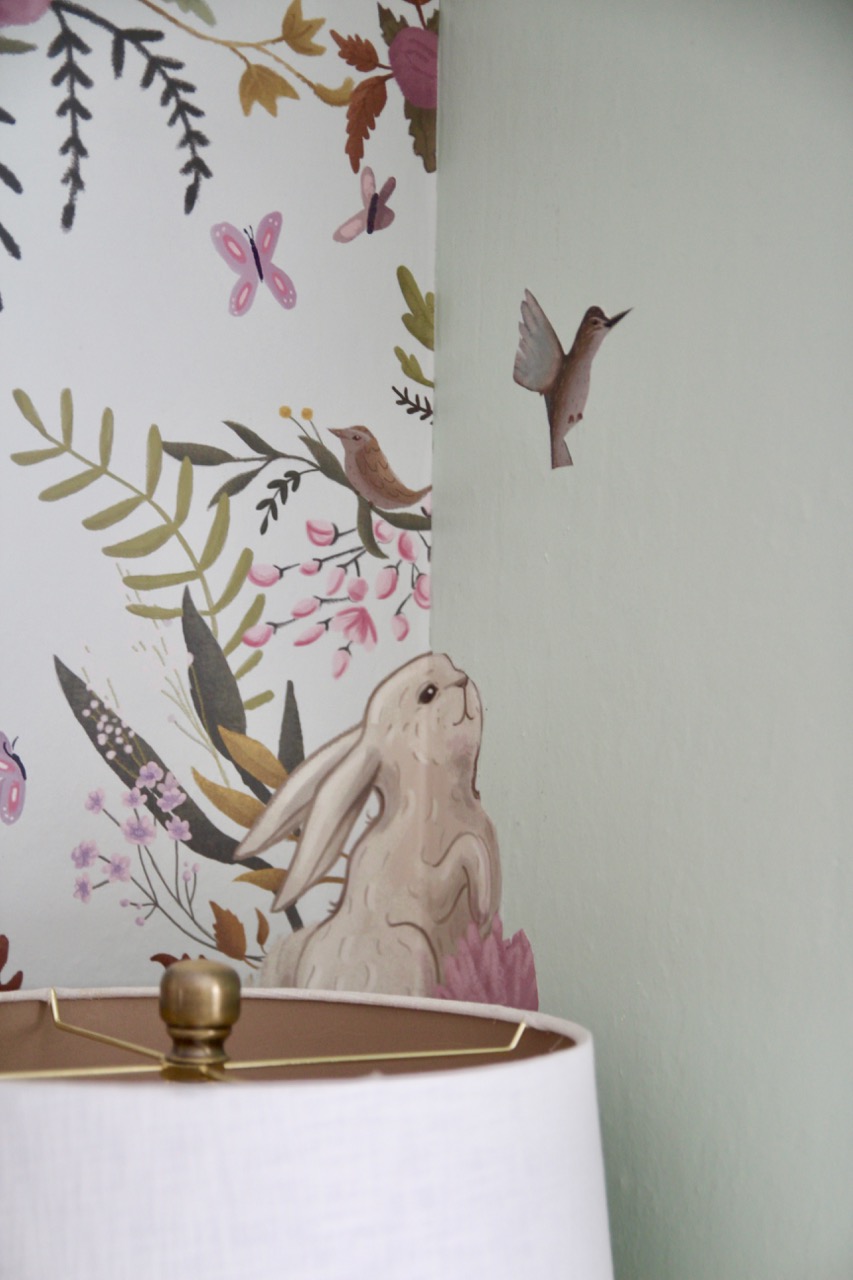 anewall oh deer bunny owl baby deer wallpaper from Lulu Georgia