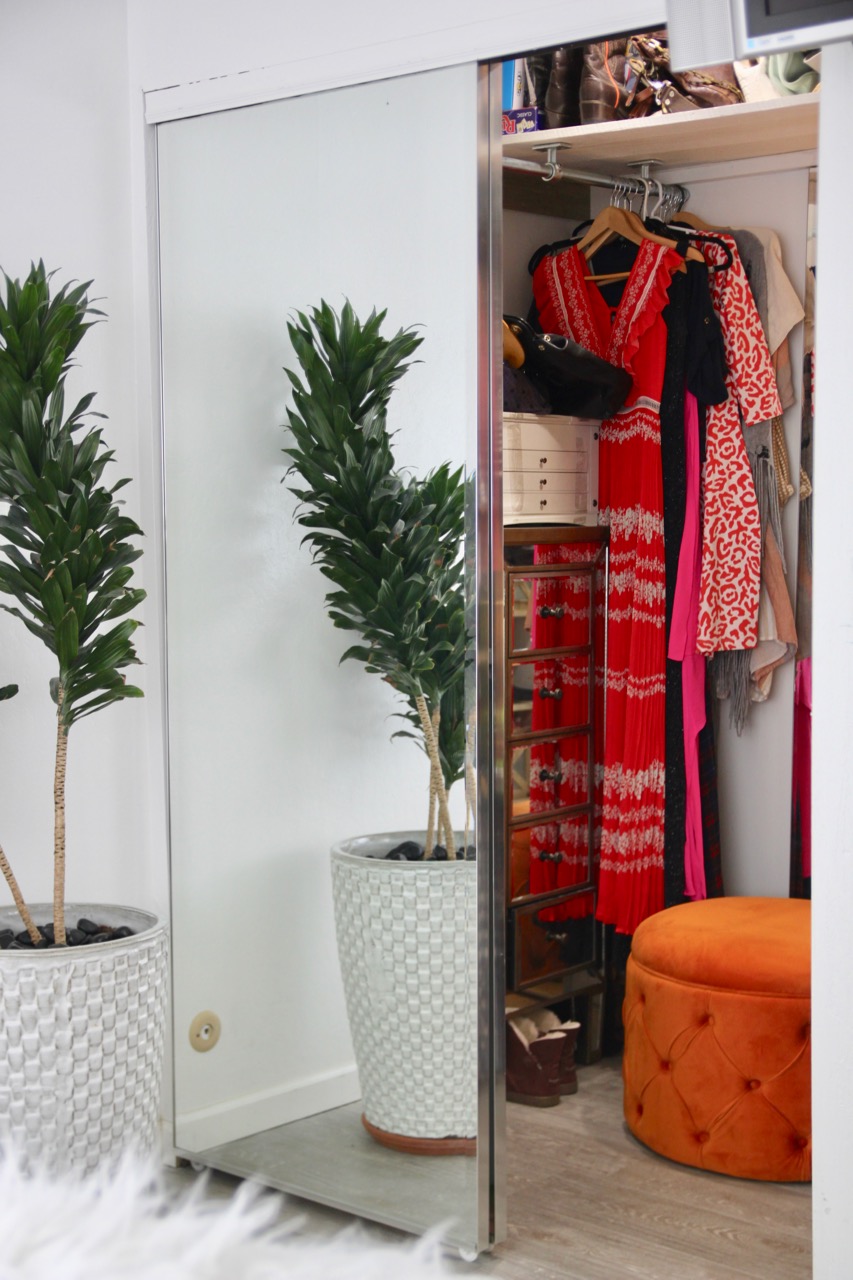 how to make your closet into a walk-in closet 