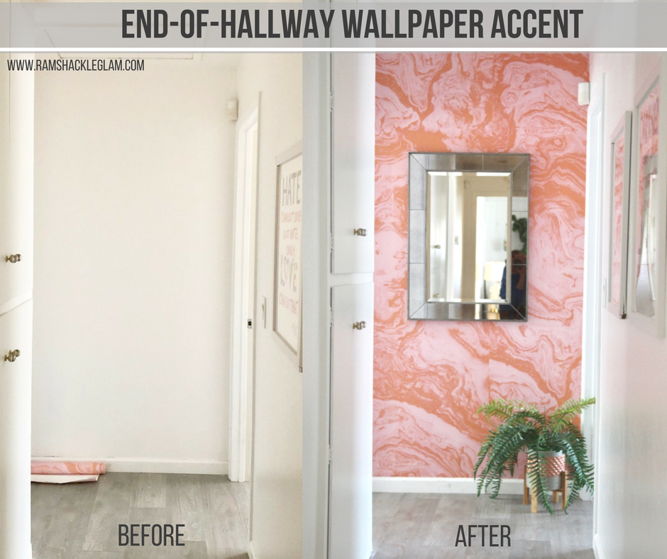 best pink wallpaper for a statement wall
