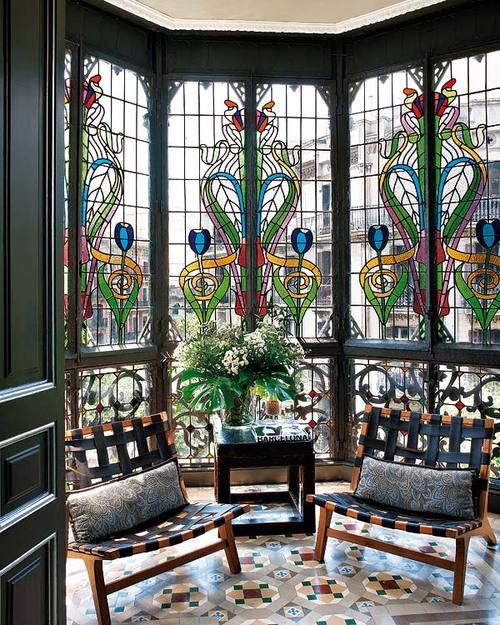 how to use stained glass in your home decor