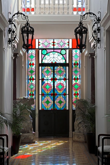 how to use stained glass in your home decor