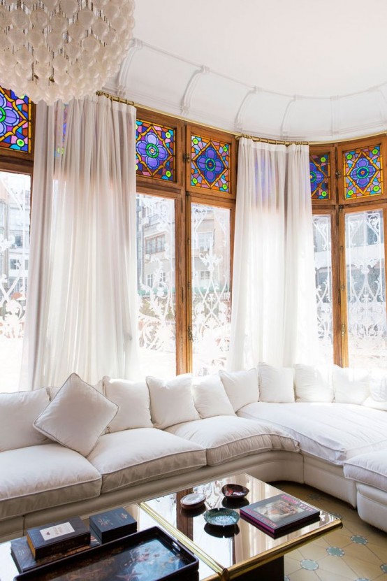 how to use stained glass in your home decor