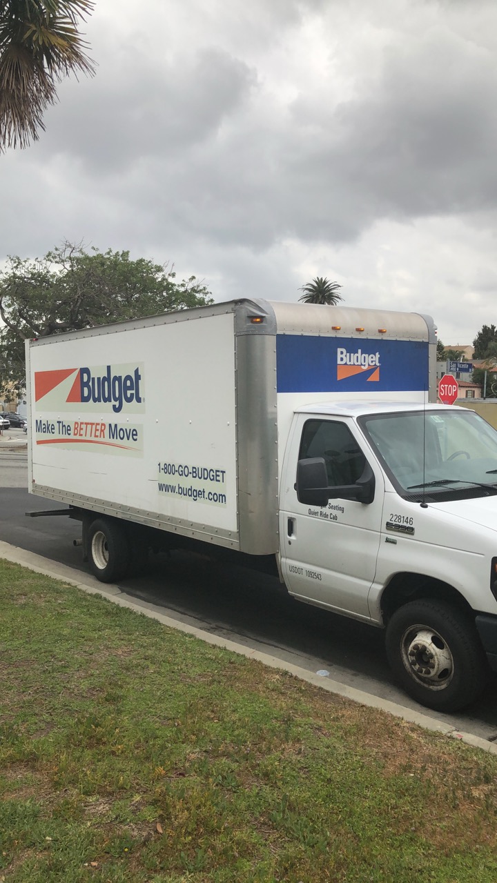 drive a rental truck from Los Angeles to San Jose