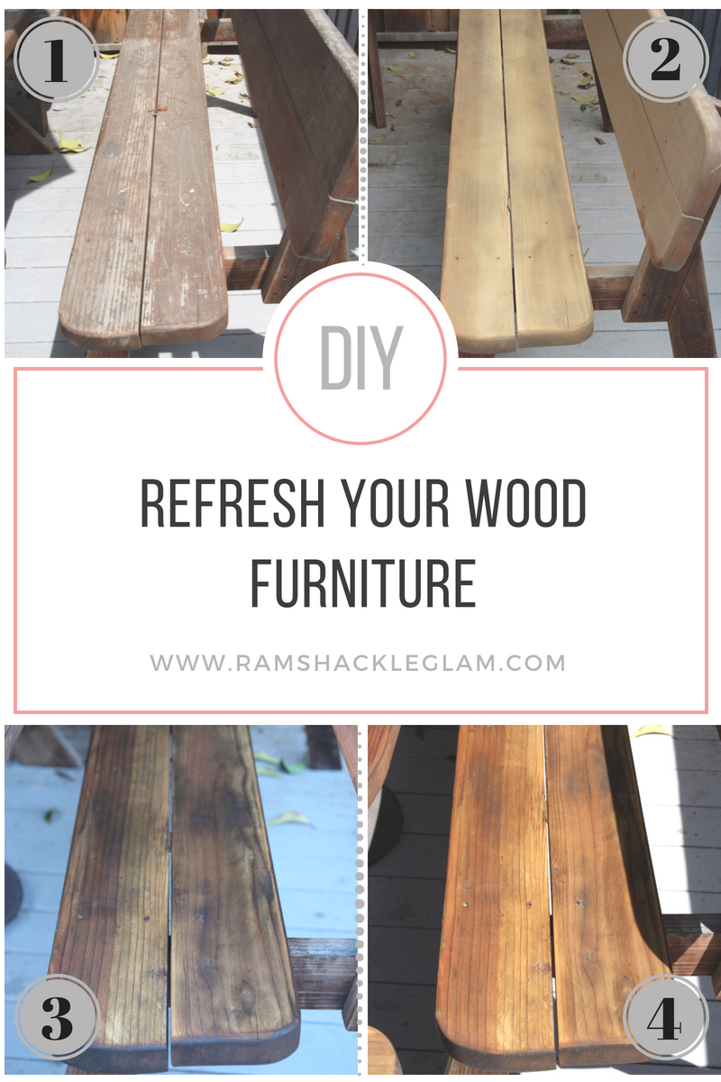 how to refinish wood furniture with teak oil