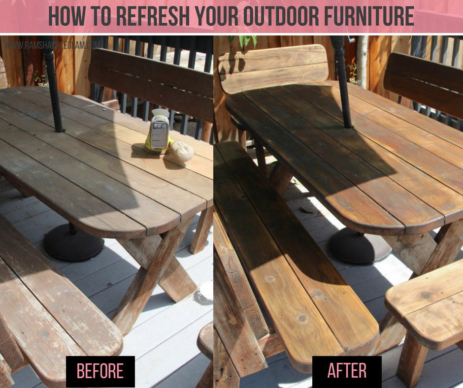 how to refinish wood furniture with teak oil
