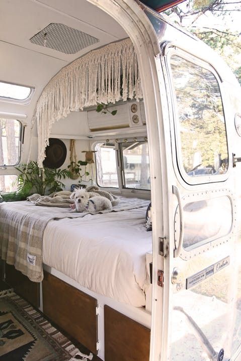 retro renovated airstream camper style