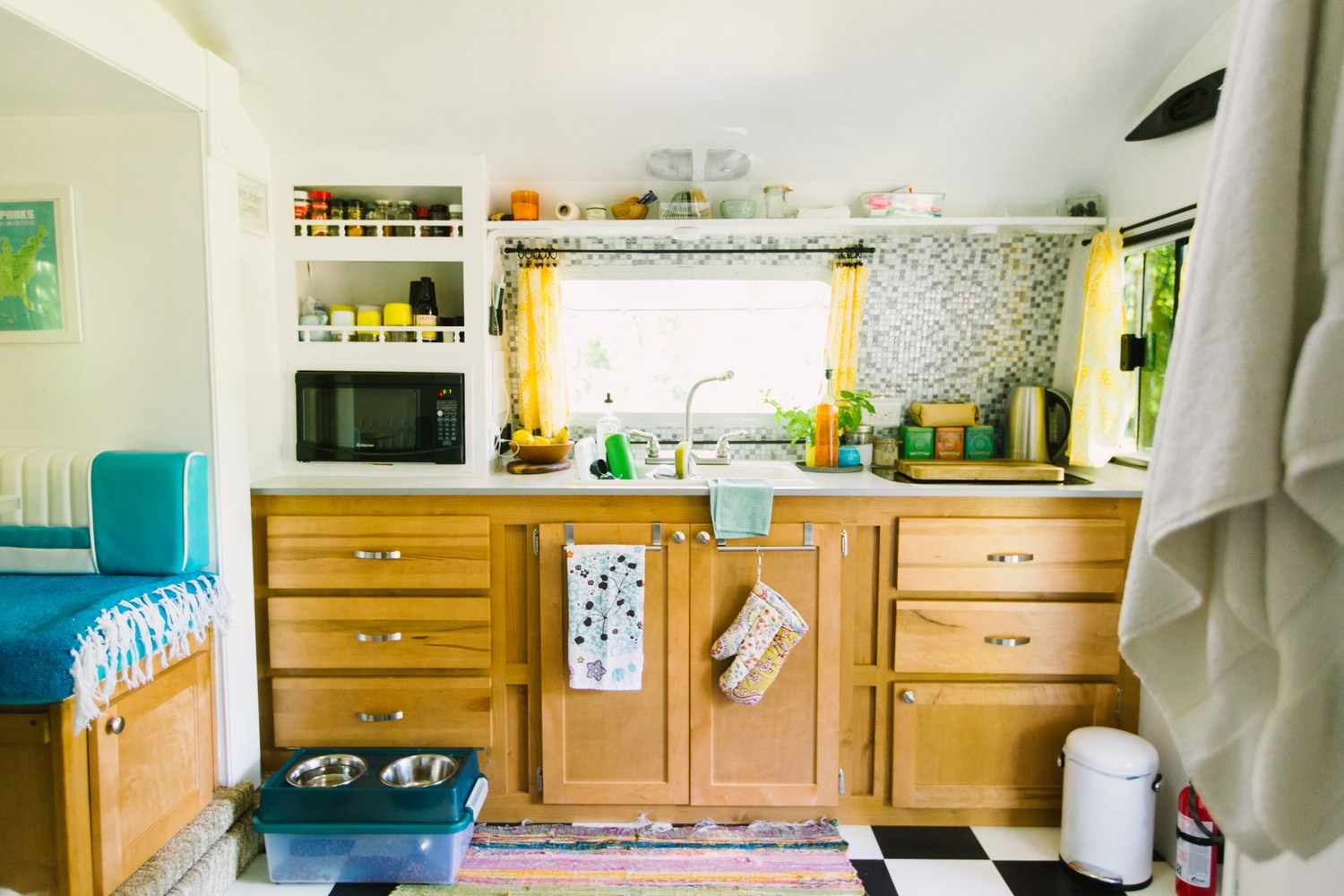 retro renovated airstream camper style