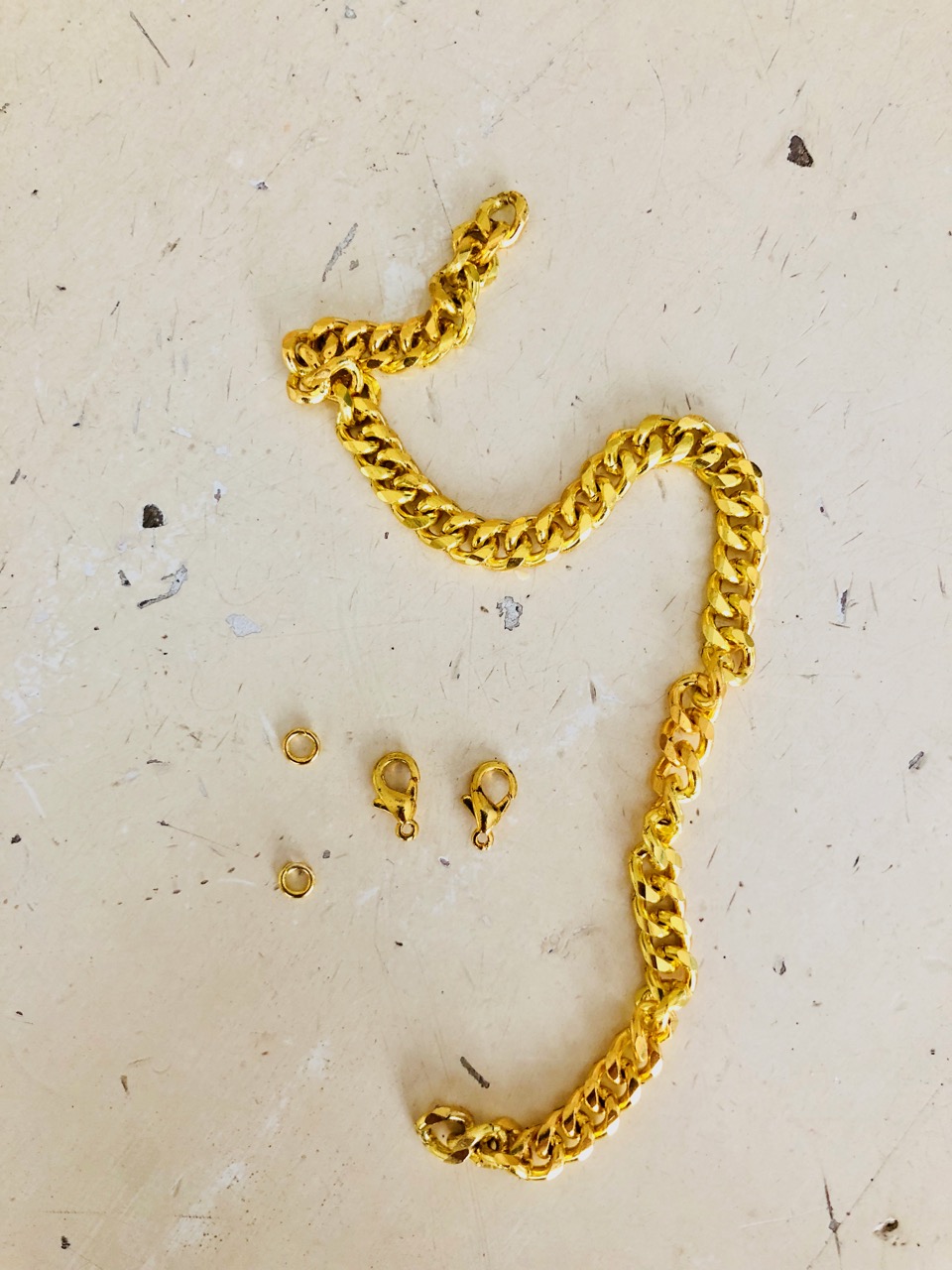 how to make ankle chains as anklets