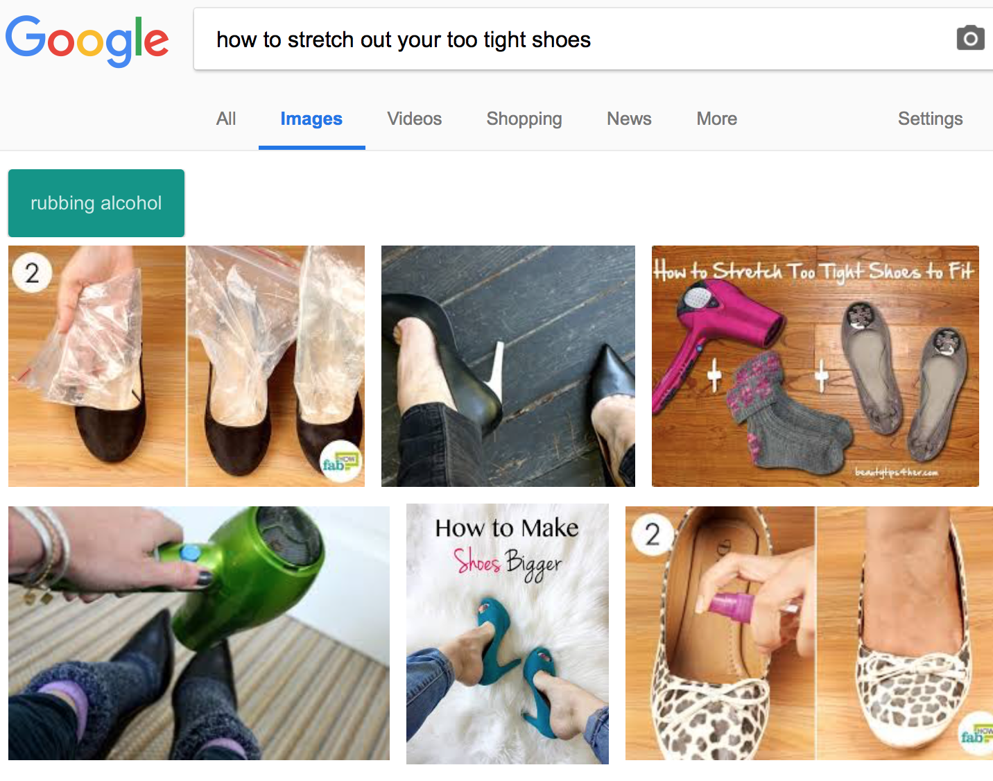 how to stretch out shoes that are too tight hairdryer