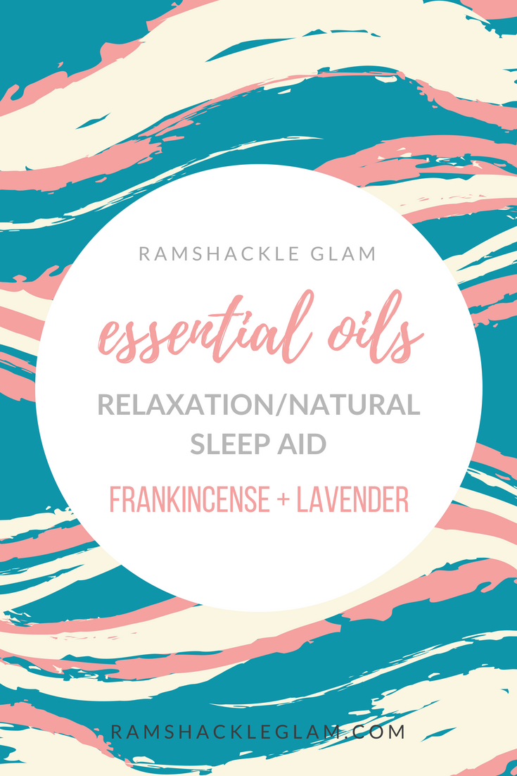 diy sleep aid with frankincense and lavender oil