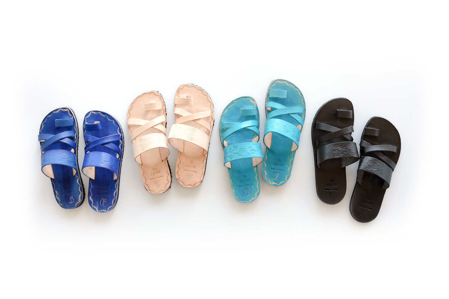 nipomo sandalia handmade Mexican sandals