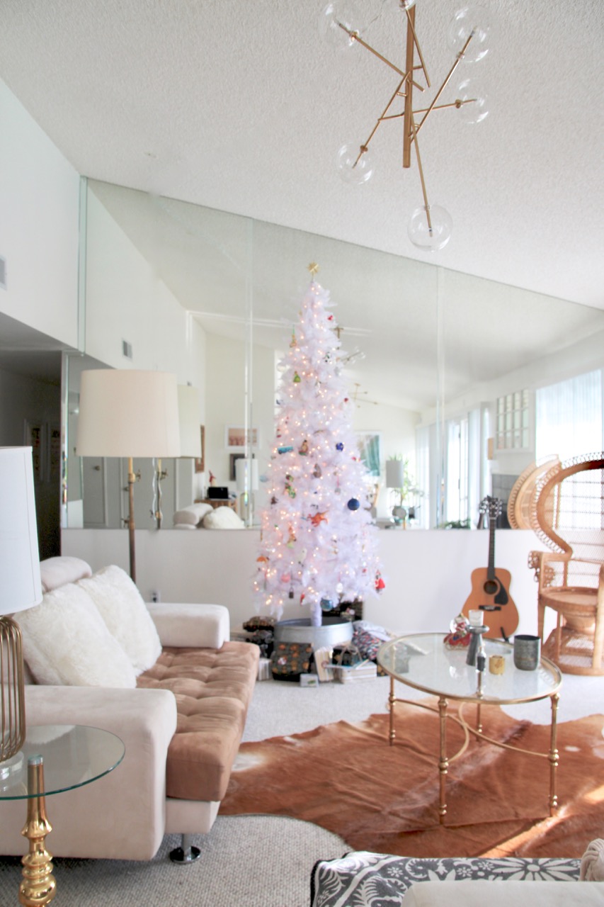how to decorate for Christmas California style