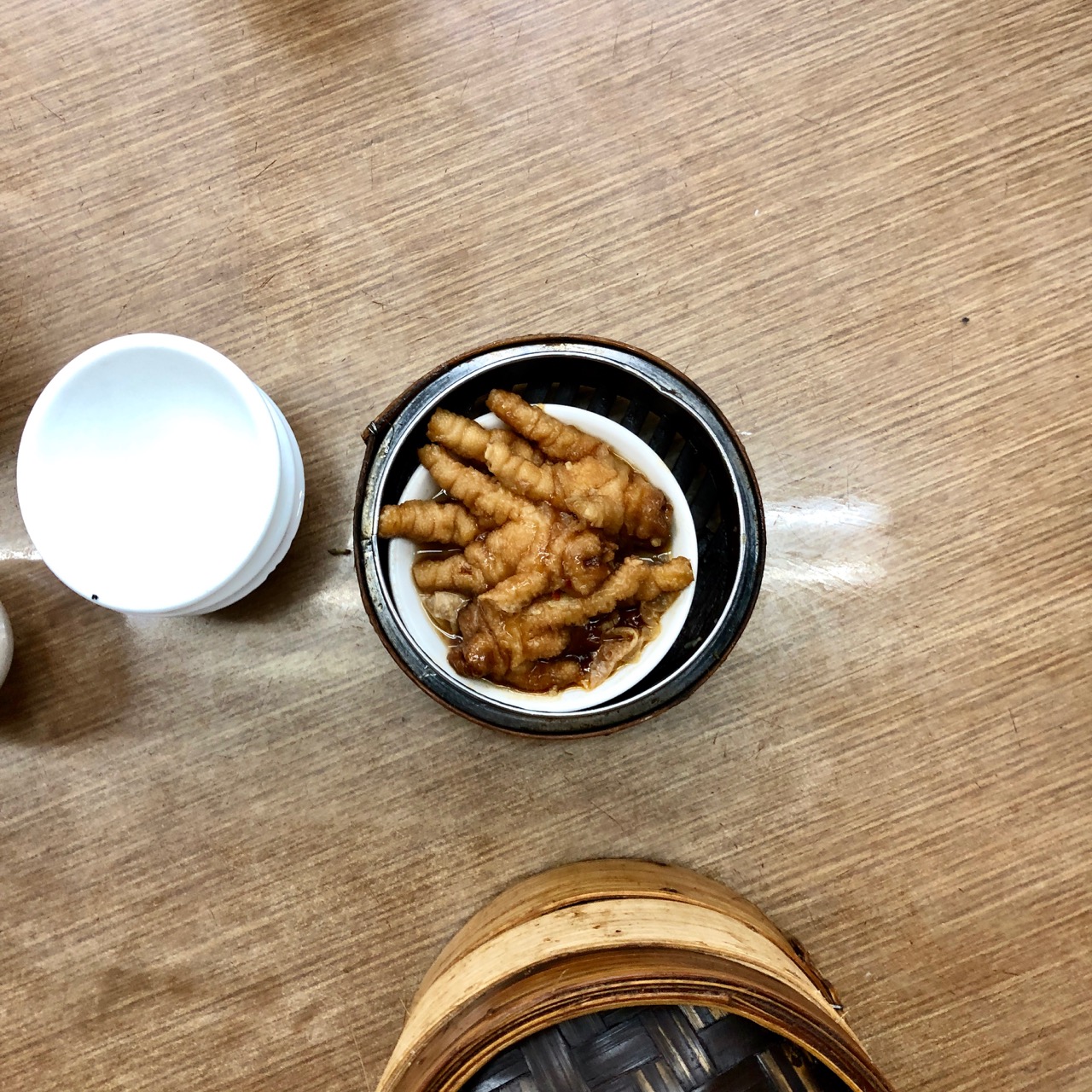 lin heung tea house Hong Kong chicken feet