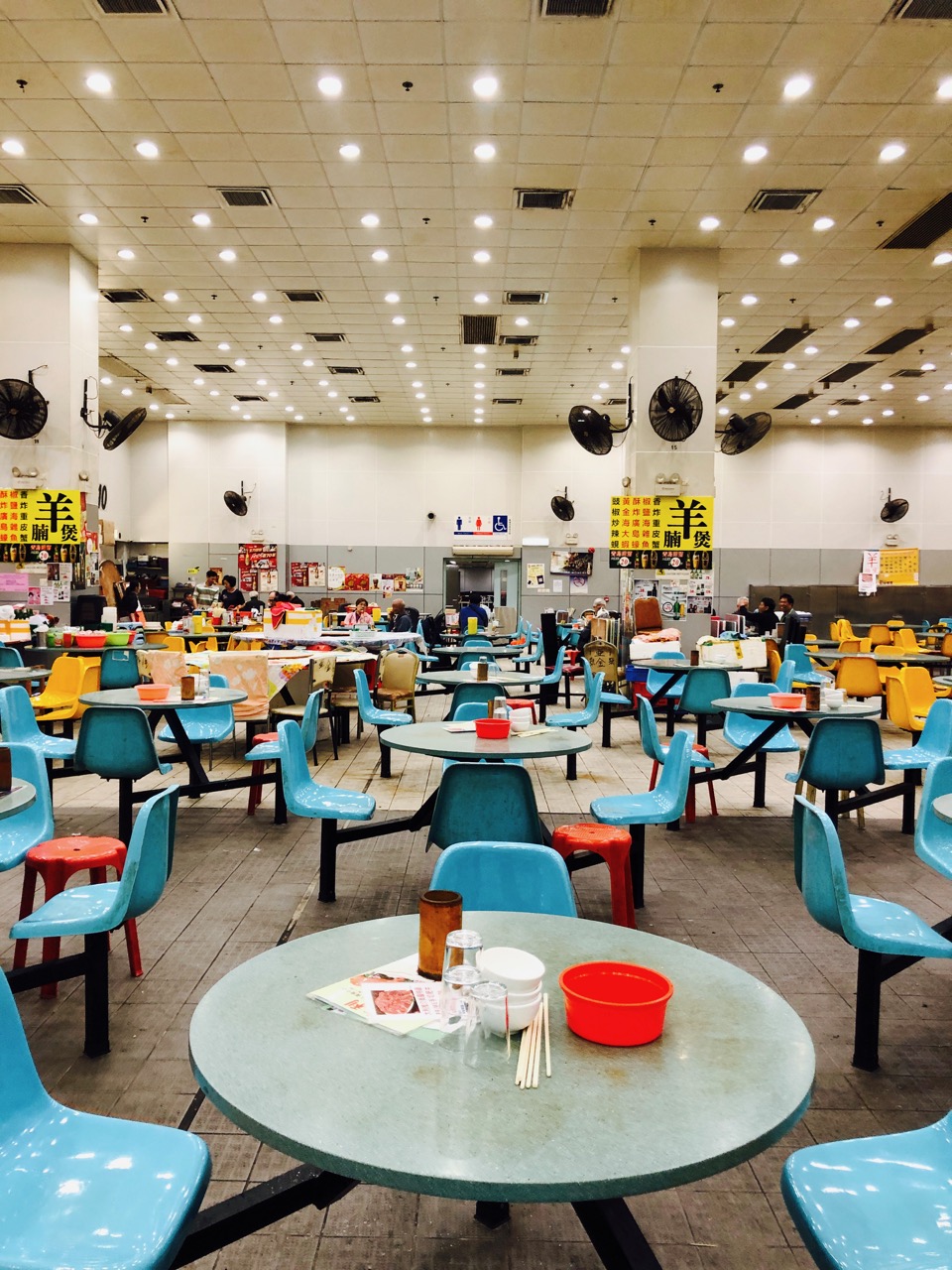 Sham Shui Po cafeteria