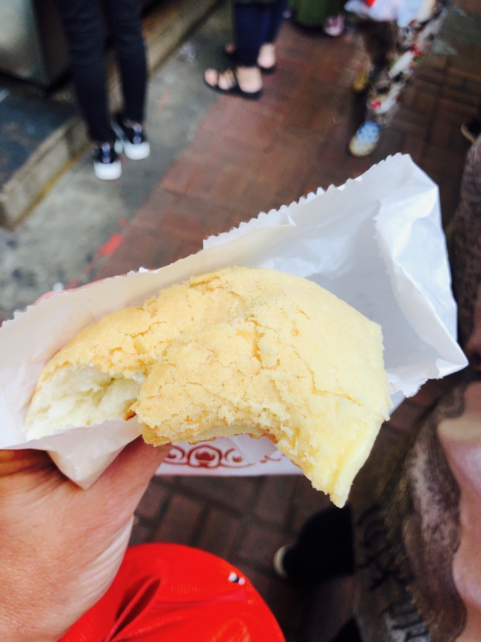 Hong Kong cream pastry