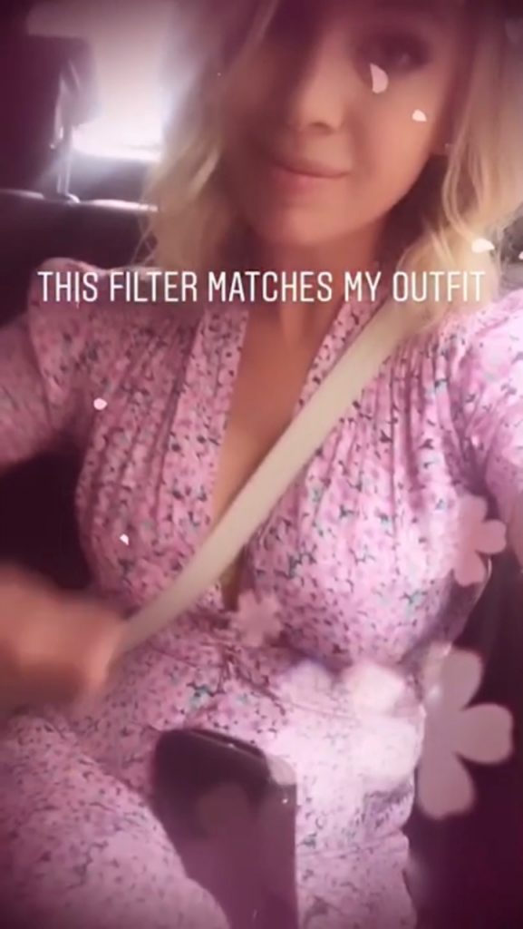 Zara pink floral pantsuit