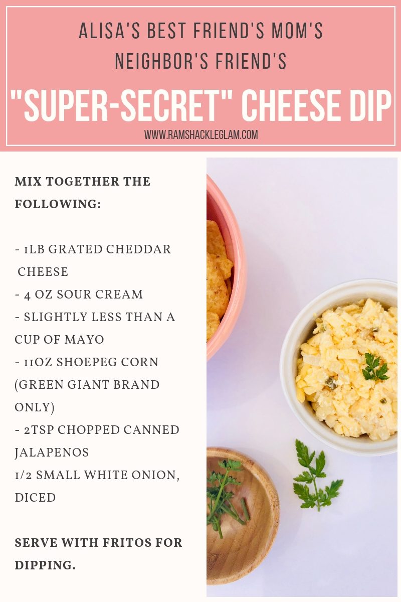 cheese corn jalapeño frito dip