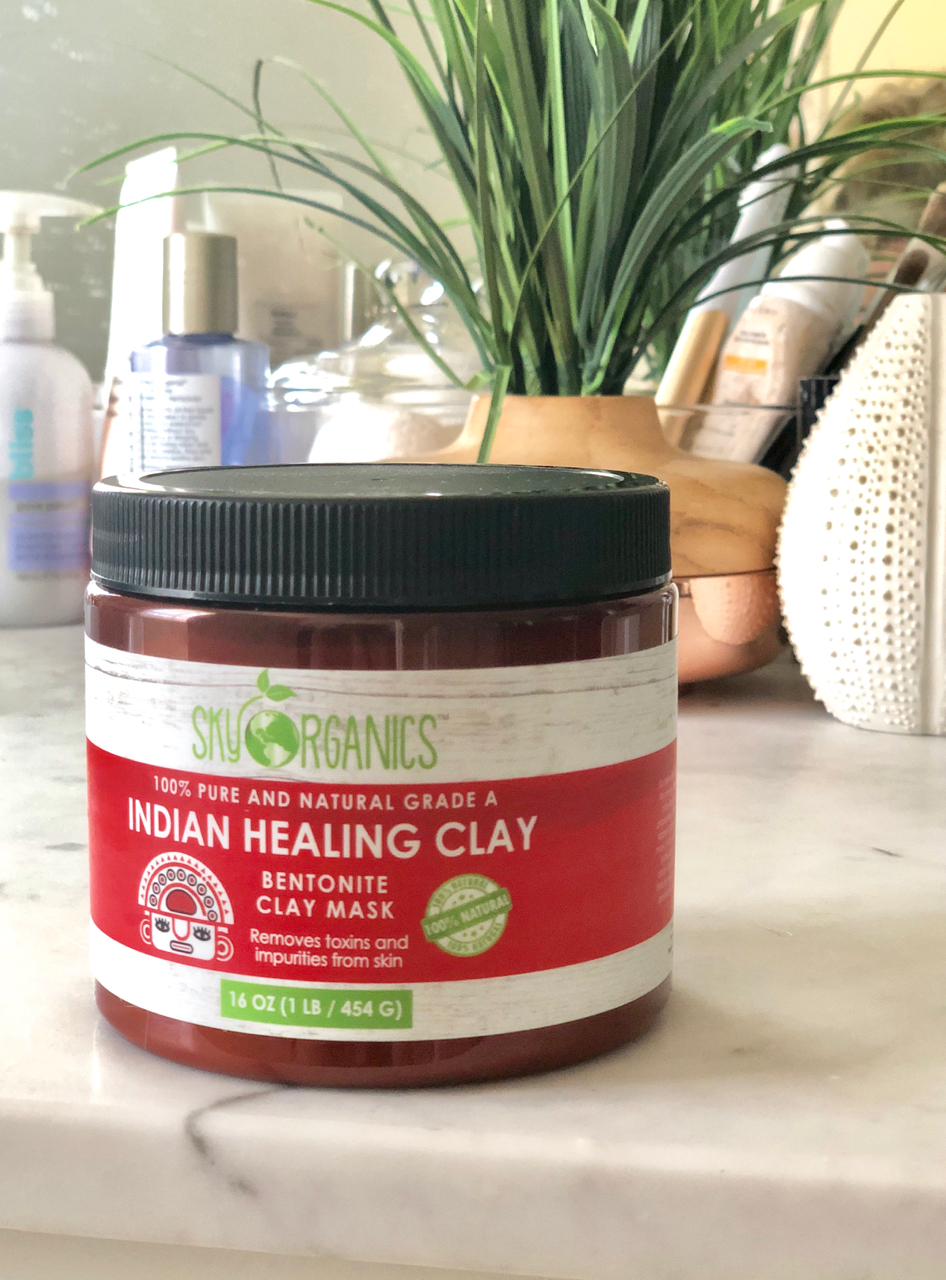 sky organics Indian healing clay