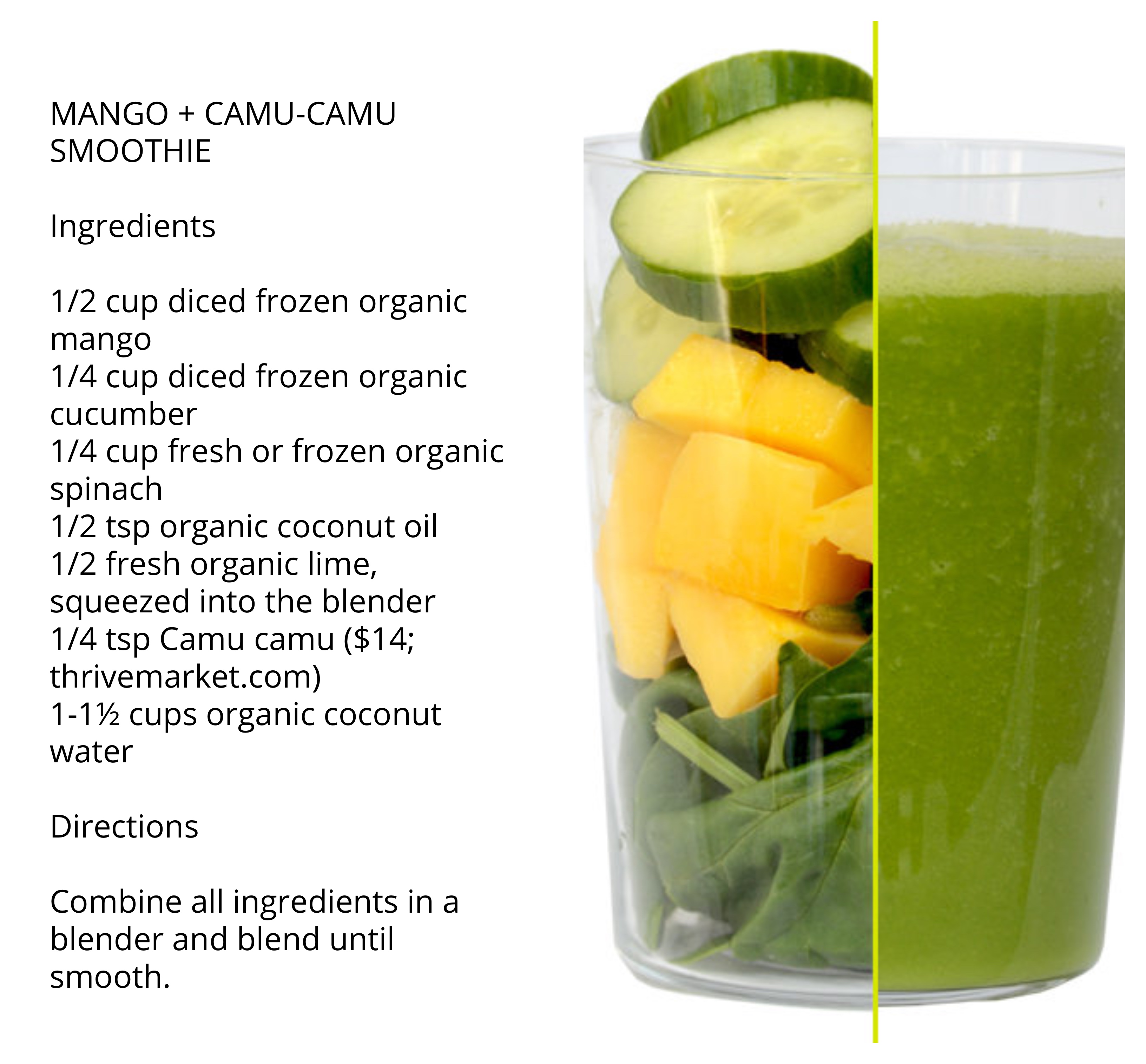 daily harvest mango smoothie recipe