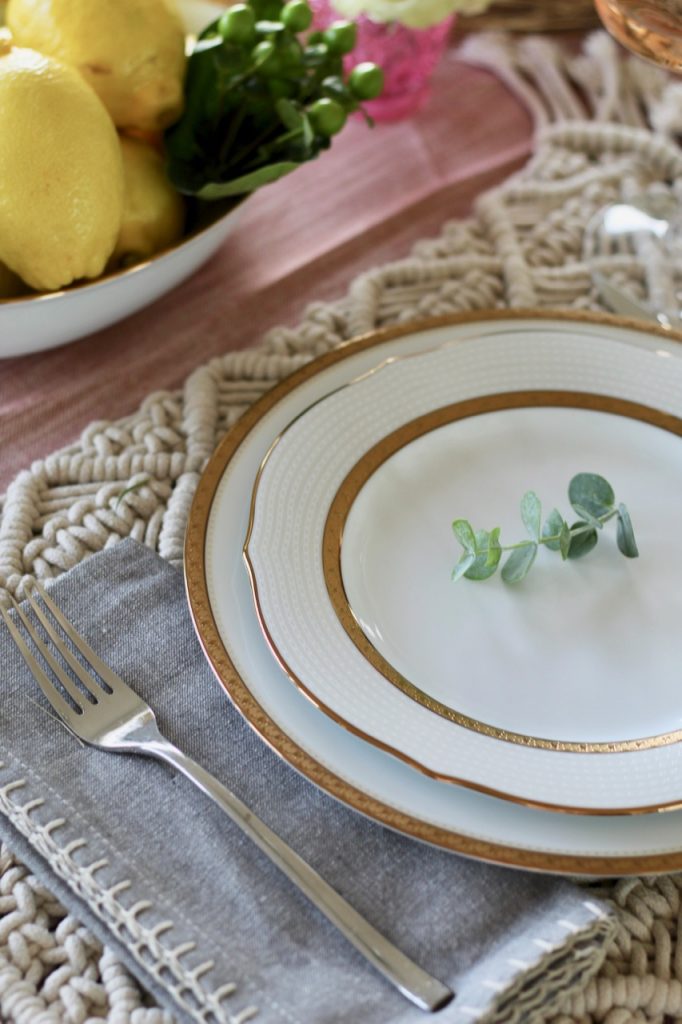 noritake china microwaveable gold rimmed china plates