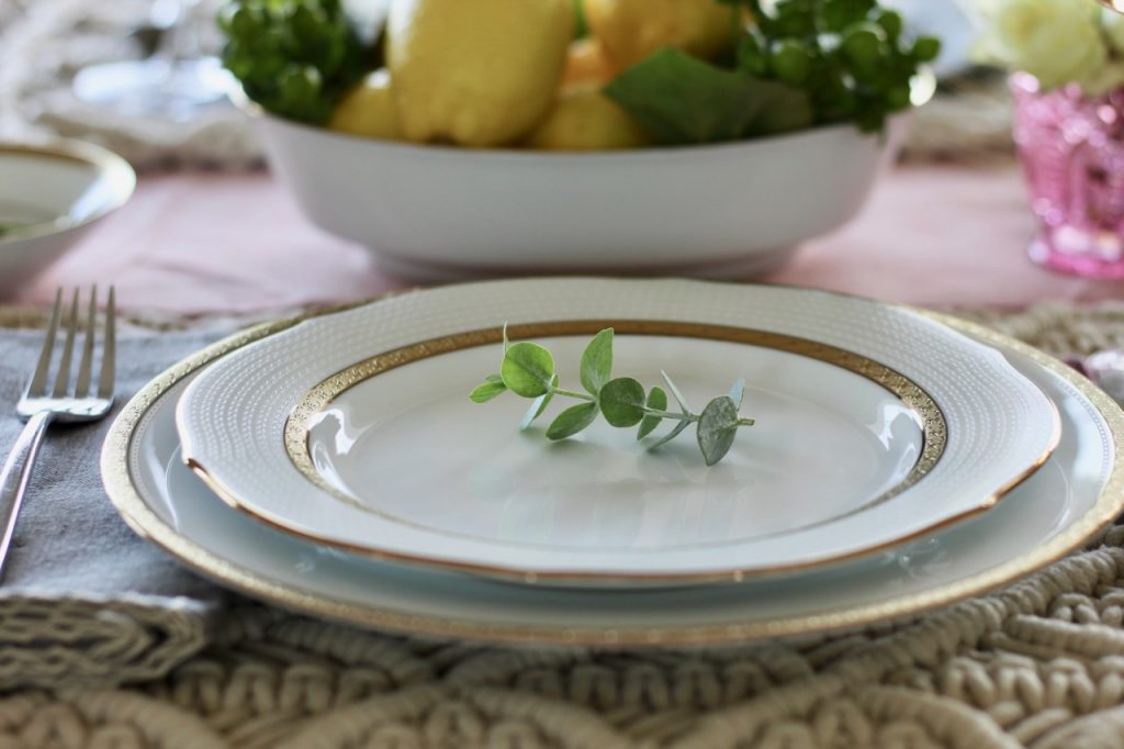 noritake china microwaveable gold rimmed china plates