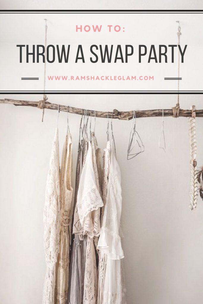 how to host a clothing swap party