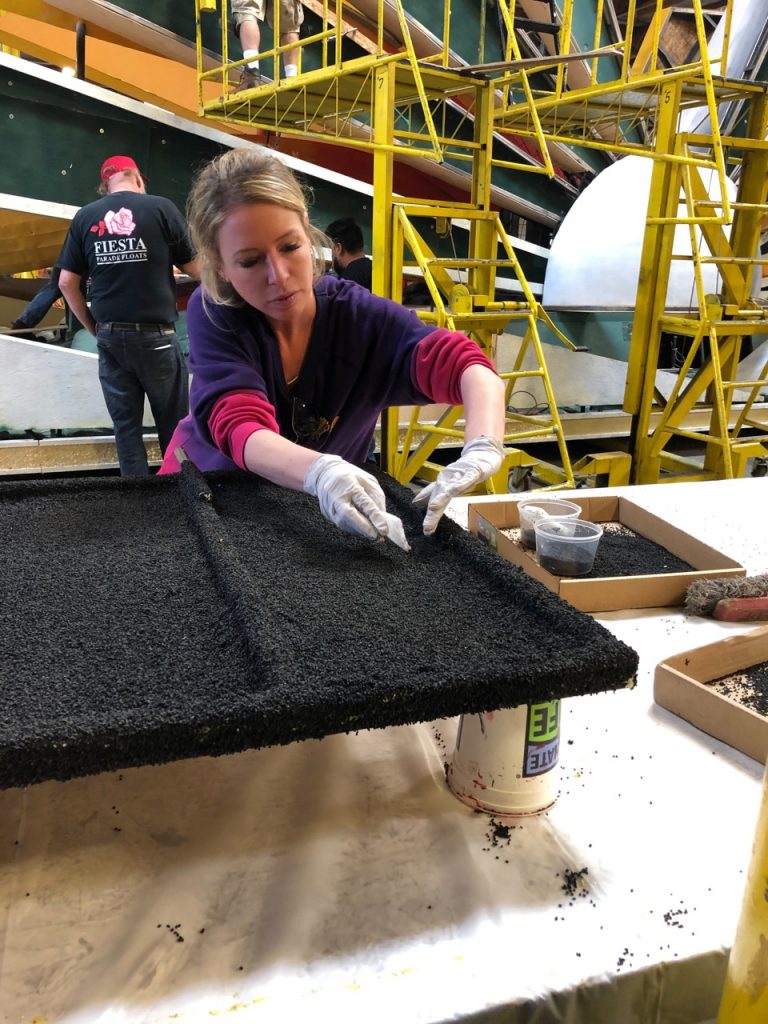 dole rose parade float sunshine for all