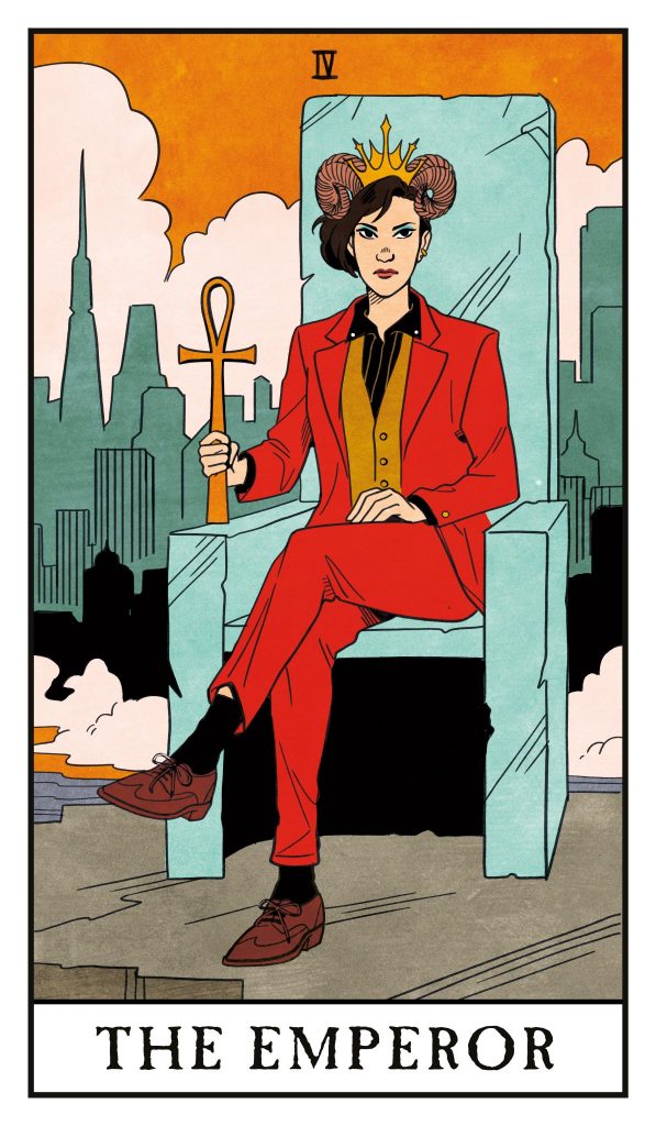modern witch emperor tarot