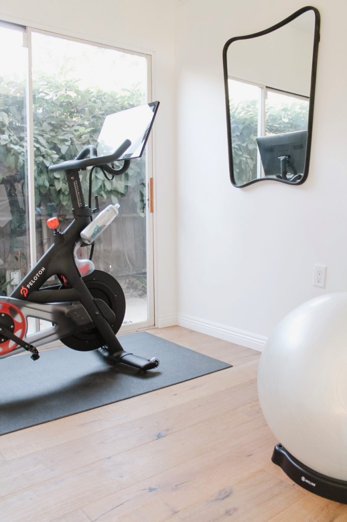 home gym remodel, before and after