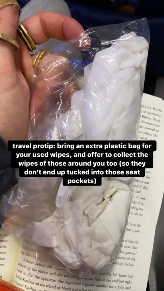 what to bring when flying coronavirus
