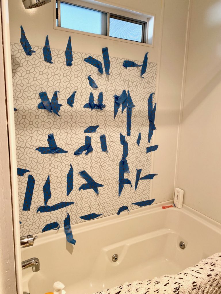 how to peel and stick tile for kitchen and bathroom
