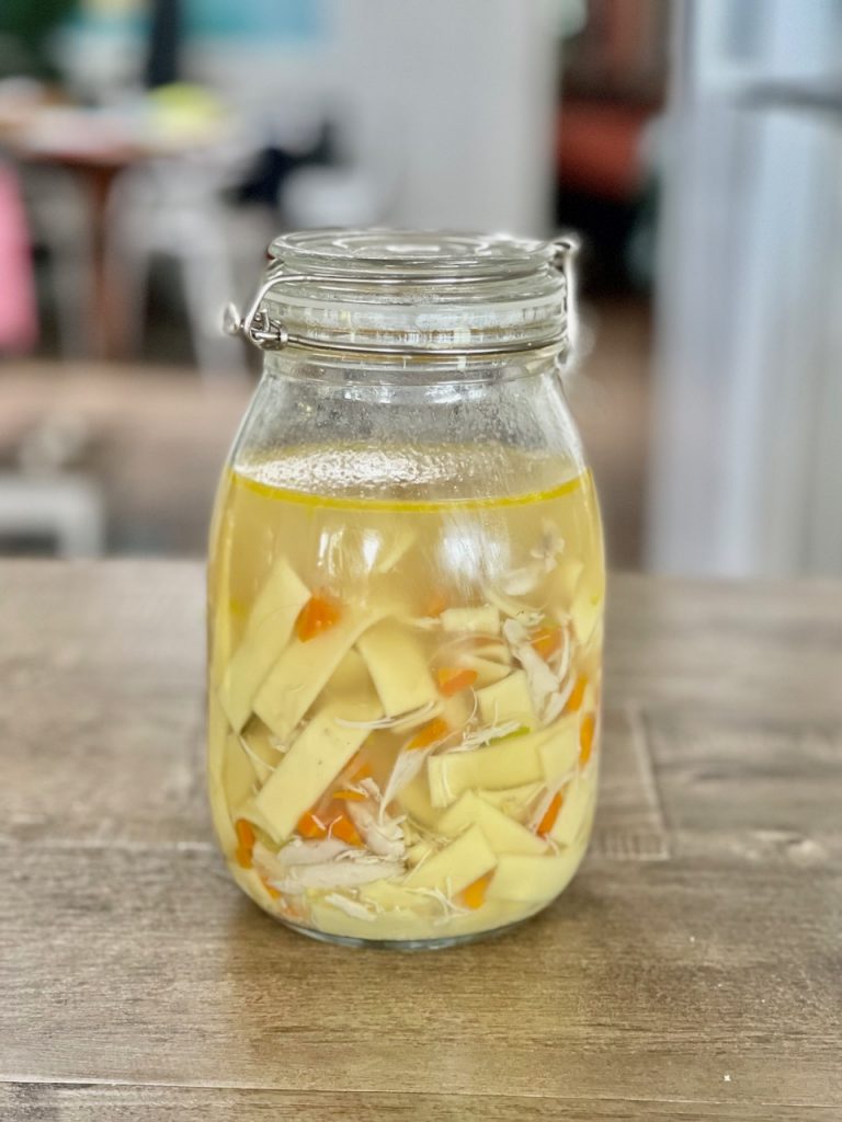 best homemade chicken noodle soup for when you're sick